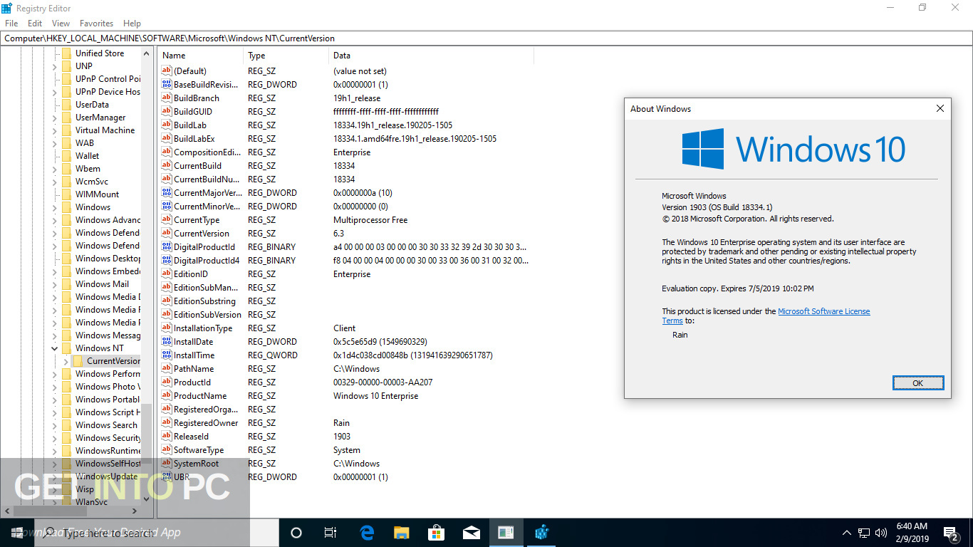 Windows 10 AIO 19H1 32 64 Bit Feb 2019 Screenshot 12-GetintoPC.com