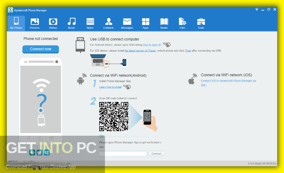 ApowerManager Phone Manager 2019 Direct Link Download-GetintoPC.com