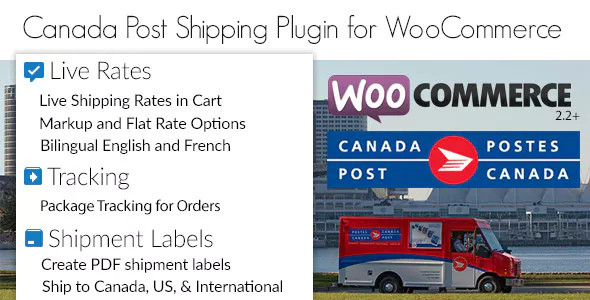Canadian Mail Woocommerce Delivery Plugin v1.6.7
