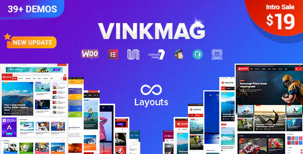 Vinkmag v1.3 - multifunctional creative newspaper