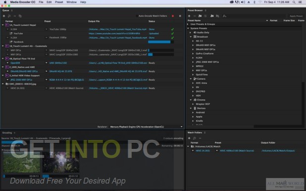Adobe Media Encoder CC 2019 for Mac Standalone Installer Download-GetintoPC.com