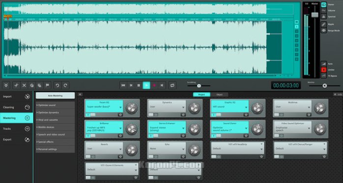 MAGIX SOUND FORGE Audio Cleaning Lab Full customization