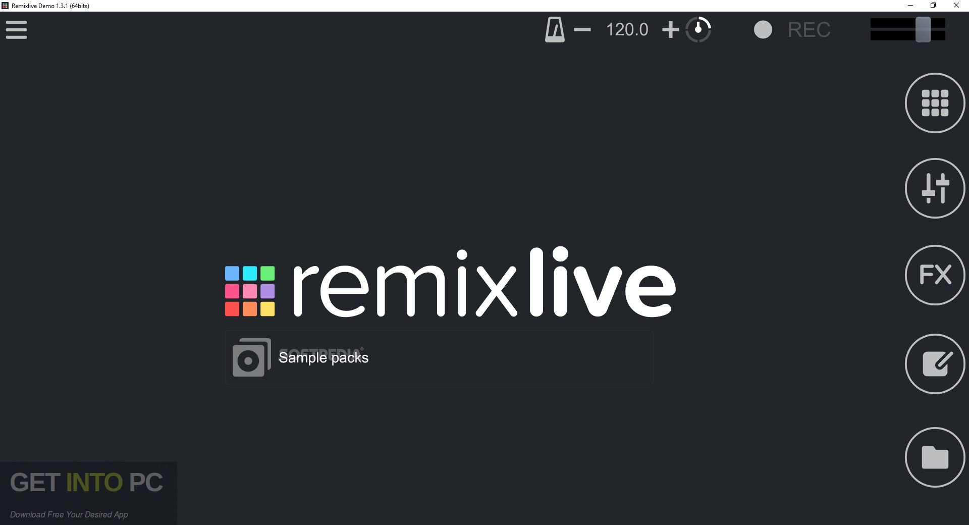 Mixvibes Remixlive for Windows Free Download - GetIntoPC.com