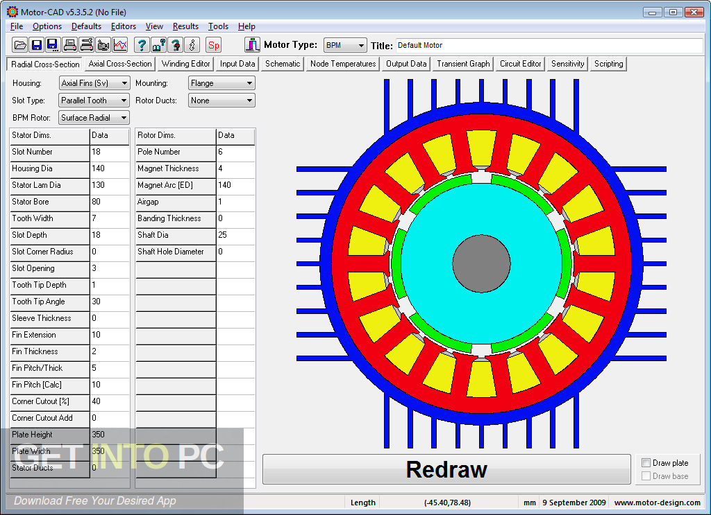 Direct link to Motor-CAD Download-GetintoPC.com