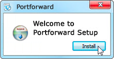 Latest version of PortForward Network Utilities 
