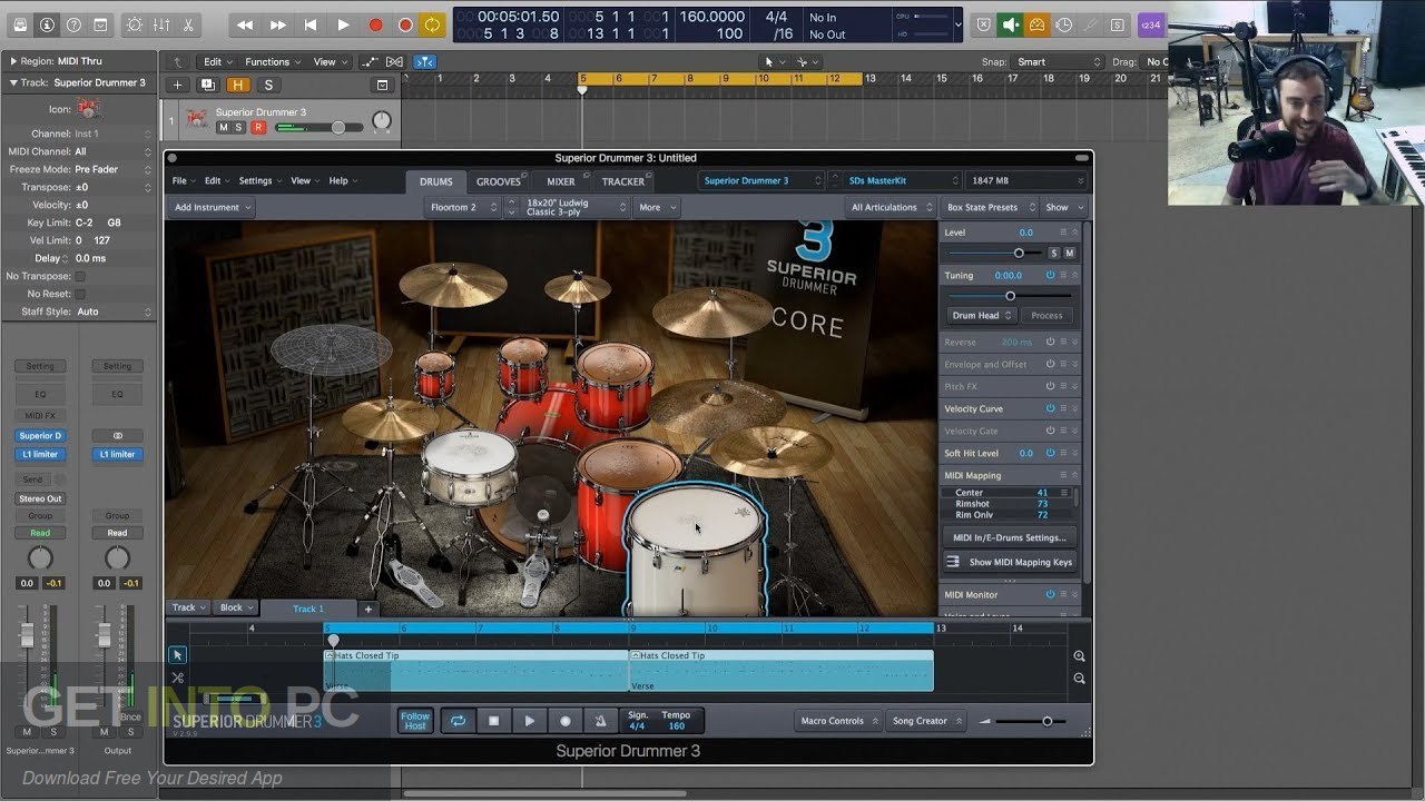 Excellent Drummer 3 Standalone Installer Download-GetintoPC.com