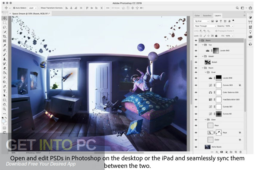 Standalone Adobe Photoshop Installer CC 2019 Download-GetintoPC.com