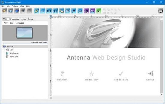 Antenna Web Design Studio Full Version