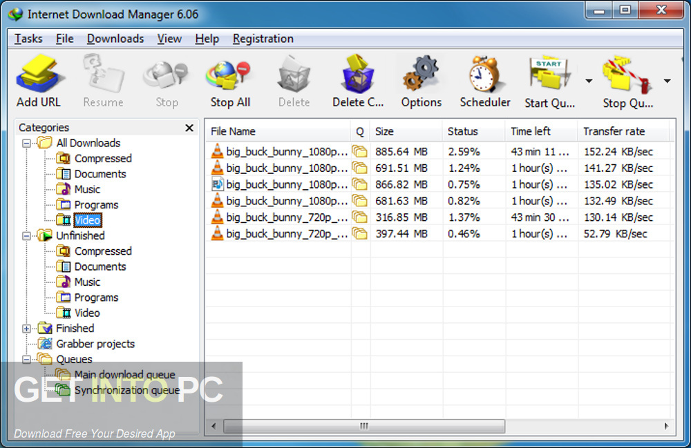 IDM Internet Download Manager 6.32 Direct link Download-GetintoPC.com