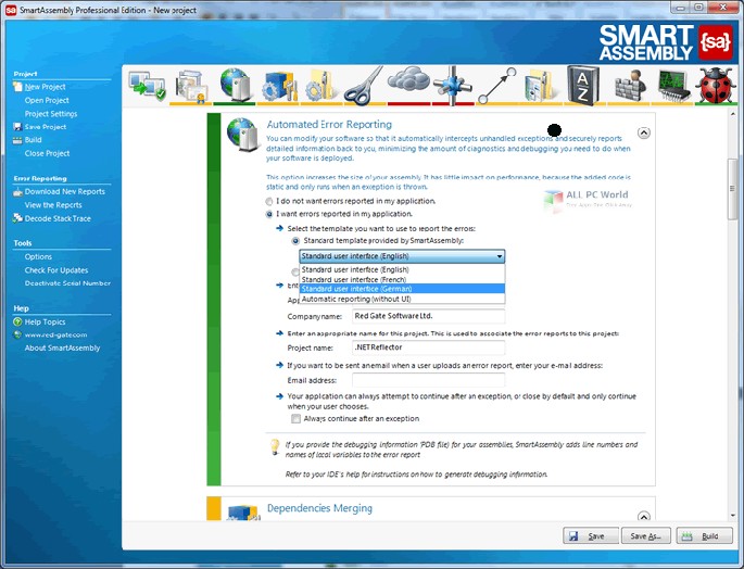 Red Gate SmartAssembly Professional 7.0 download free