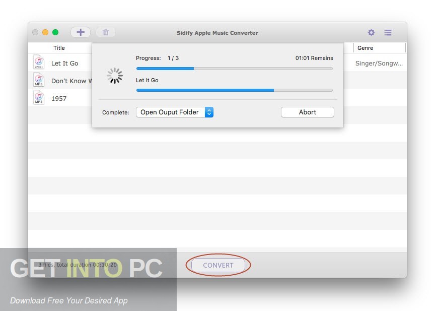 Sidify Apple Music Converter for Mac. Direct link. Download-GetintoPC.com