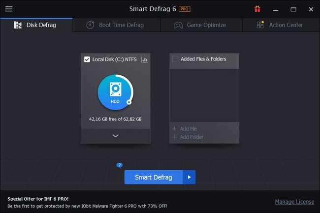 IObit Smart Defrag Key Download