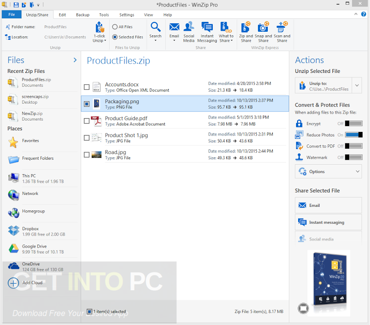Download WinZip Pro Offline Installer 22