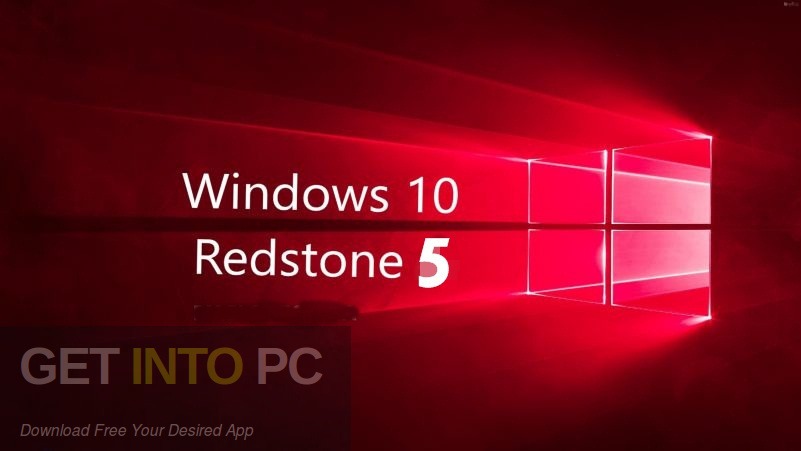 Windows 10 Pro Redstone March 5, 2019 Free Download - GetintoPC.com