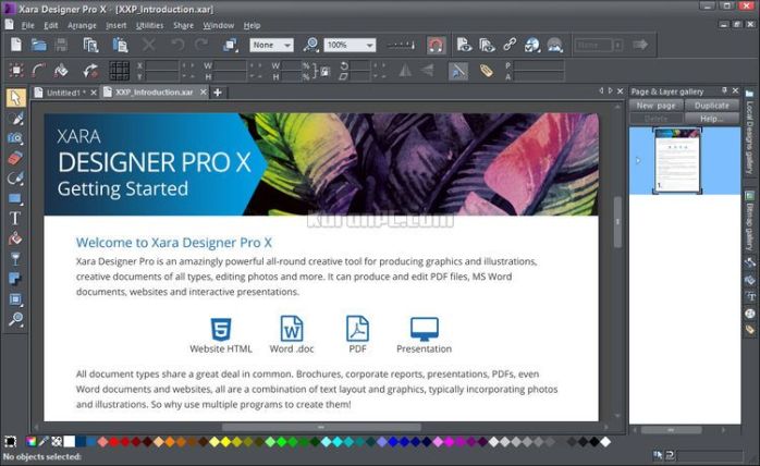 Xara Designer Pro X Download full version