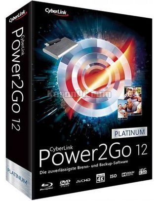 Download CyberLink Power2Go Platinum 12 in full