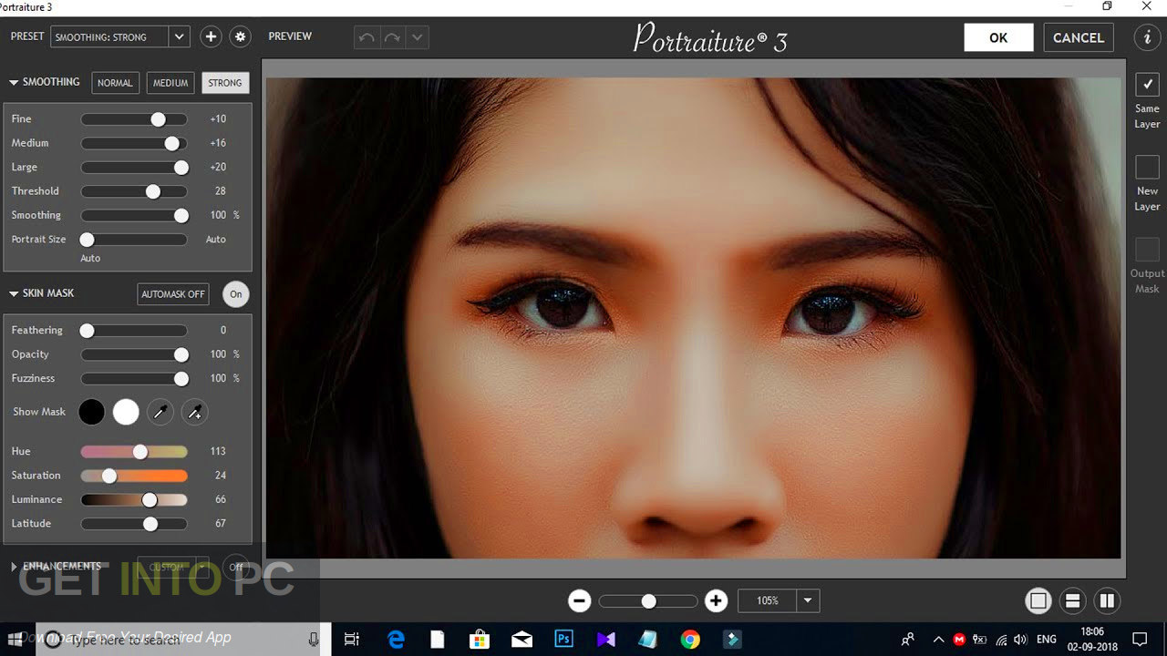 Imagenomic Portraiture 2019 Plugin for Photoshop Lightroom Latest version Download-GetintoPC.com