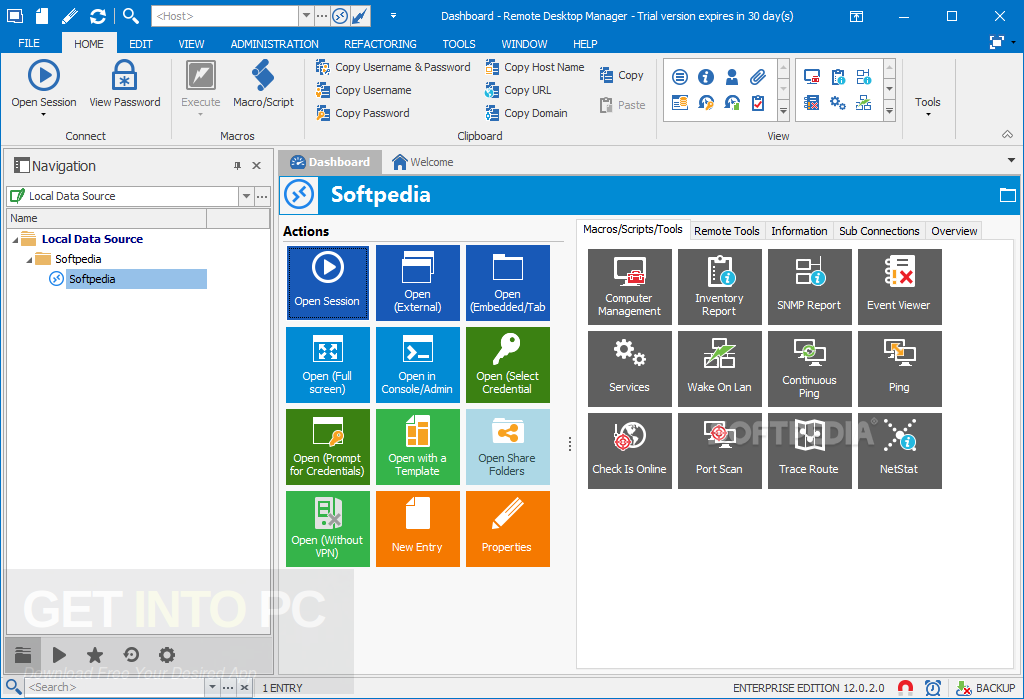 Remote Desktop Manager Enterprise Download the latest version