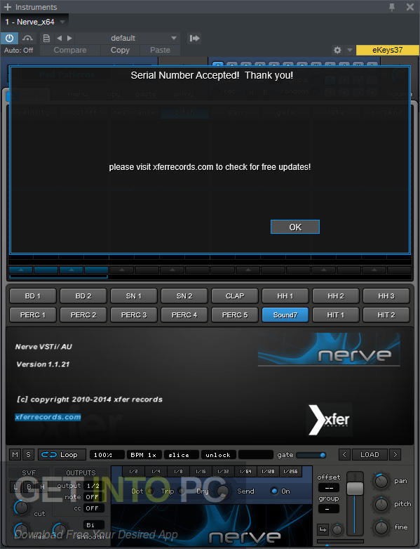 Xfer Records - Nerve VST Standalone Installer Download-GetintoPC.com