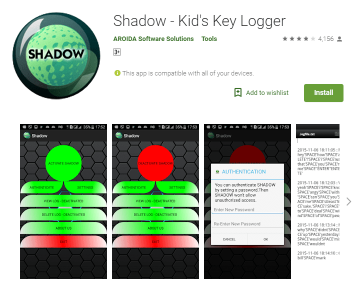 best free keylogger apps for android