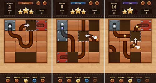 Roll the Ball - slide puzzle Apk