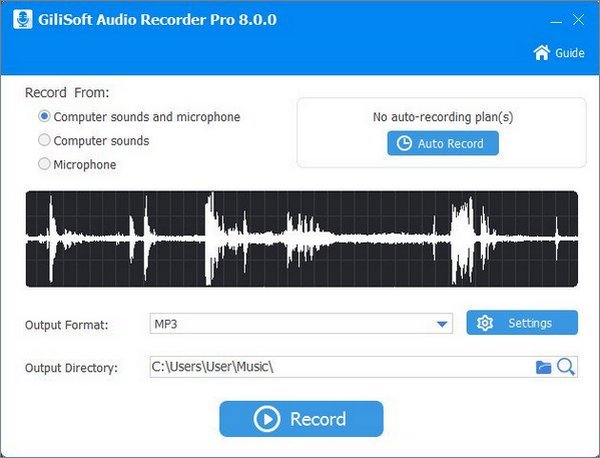 Download GiliSoft Audio Recorder Pro 8 Full