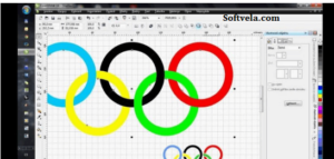 Drawing Olympic design