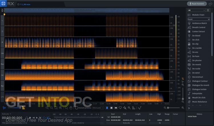 iZotope RX 7 Audio Editor VST Advanced Download Standalone Installer Download-GetintoPC.com