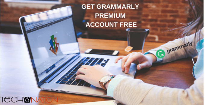 Grammarly premium account for free